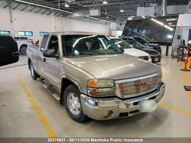 2003 Gmc Sierra 1500 Ext Cab მანქანა იყიდება აუქციონზე, vin: 1GTEC19VX3Z128280, აუქციონის ნომერი: 20270631