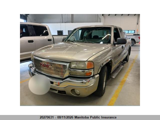 2003 Gmc Sierra 1500 Ext Cab მანქანა იყიდება აუქციონზე, vin: 1GTEC19VX3Z128280, აუქციონის ნომერი: 20270631
