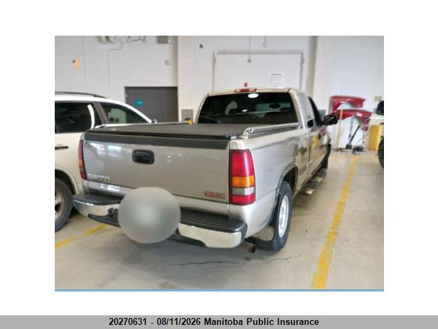 2003 Gmc Sierra 1500 Ext Cab მანქანა იყიდება აუქციონზე, vin: 1GTEC19VX3Z128280, აუქციონის ნომერი: 20270631