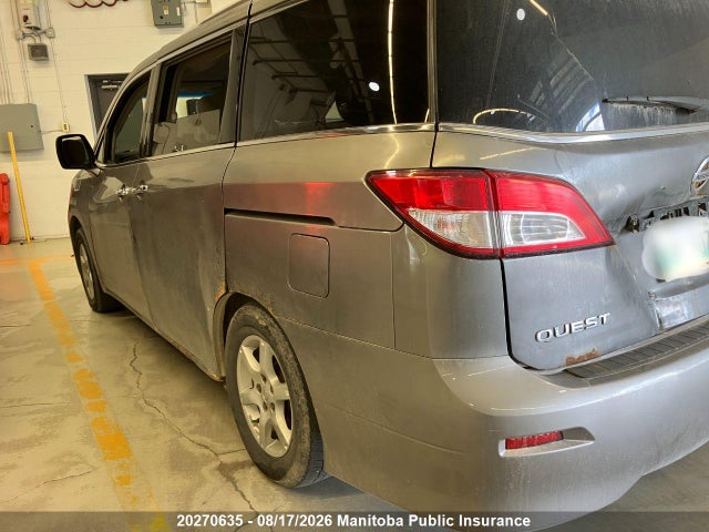 Продаж на аукціоні авто 2011 Nissan Quest 3.5 S, vin: JN8AE2KP8B9006143, номер лоту: 20270635