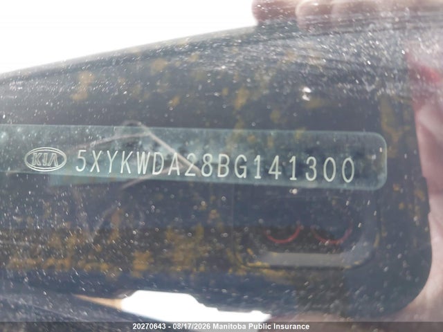 Продажа на аукционе авто 2011 Kia Sorento Sx V6, vin: 5XYKWDA28BG141300, номер лота: 20270643
