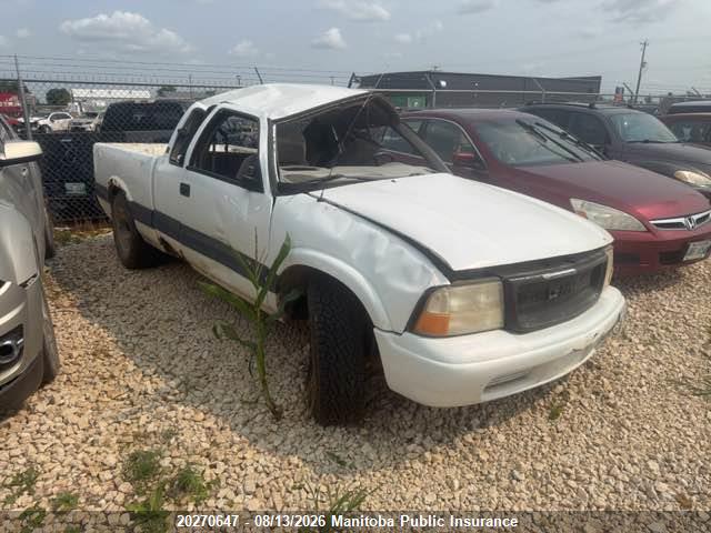 Aukcja sprzedaży 1999 Gmc Sonoma Sle Ext Cab, vin: 1GTCS19X1X8535301, numer aukcji: 20270647