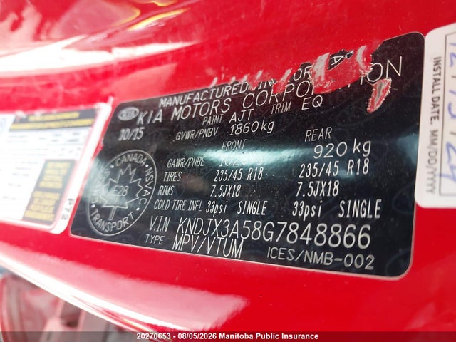Продаж на аукціоні авто 2016 Kia Soul Sx, vin: KNDJX3A58G7848866, номер лоту: 20270653