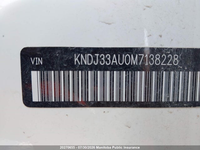 Продаж на аукціоні авто 2021 Kia Soul Ex, vin: KNDJ33AU0M7138228, номер лоту: 20270655