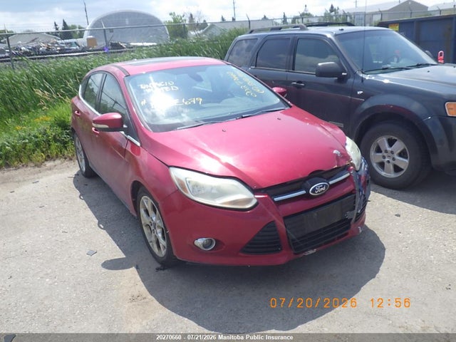 Продажа на аукционе авто 2012 Ford Focus Sel, vin: 1FAHP3M25CL340345, номер лота: 20270660