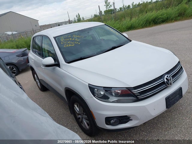 20270665 :رقم المزاد ، WVGJV3AX6DW624225 vin ، 2013 Volkswagen Tiguan 2.0 Tsi مزاد بيع