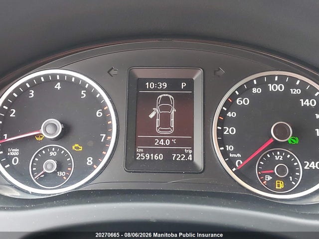 20270665 :رقم المزاد ، WVGJV3AX6DW624225 vin ، 2013 Volkswagen Tiguan 2.0 Tsi مزاد بيع