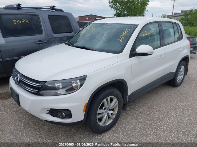 20270665 :رقم المزاد ، WVGJV3AX6DW624225 vin ، 2013 Volkswagen Tiguan 2.0 Tsi مزاد بيع