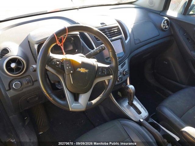 2016 Chevrolet Trax Lt მანქანა იყიდება აუქციონზე, vin: 3GNCJPSB3GL214020, აუქციონის ნომერი: 20270670