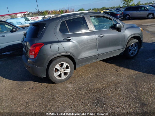 2016 Chevrolet Trax Lt მანქანა იყიდება აუქციონზე, vin: 3GNCJPSB3GL214020, აუქციონის ნომერი: 20270670