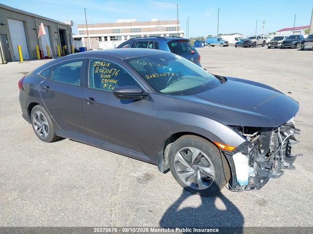 Продаж на аукціоні авто 2019 Honda Civic Lx, vin: 2HGFC2F55KH018218, номер лоту: 20270676