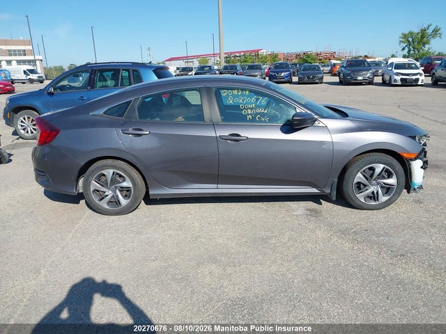 Aukcja sprzedaży 2019 Honda Civic Lx, vin: 2HGFC2F55KH018218, numer aukcji: 20270676