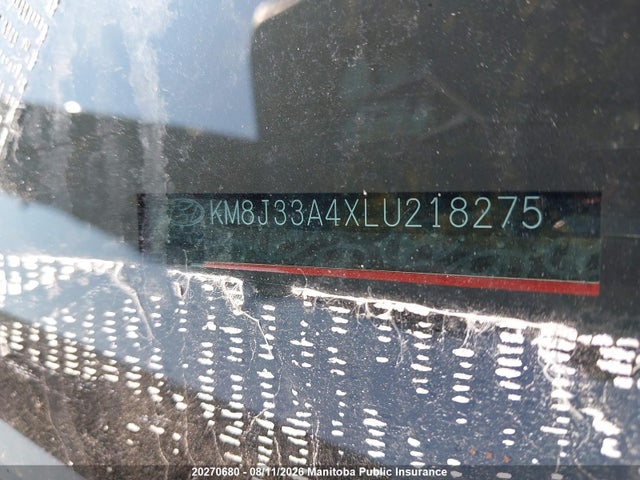 Продаж на аукціоні авто 2020 Hyundai Tucson Preferred, vin: KM8J33A4XLU218275, номер лоту: 20270680