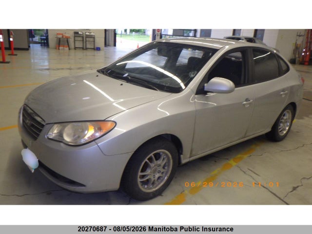 Продаж на аукціоні авто 2008 Hyundai Elantra Gl, vin: KMHDU45D48U510215, номер лоту: 20270687
