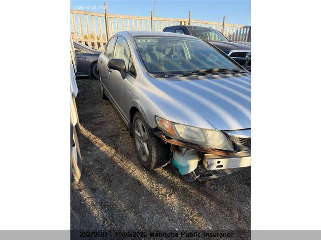 Aukcja sprzedaży 2009 Honda Civic Dx, vin: 2HGFA16279H000528, numer aukcji: 20270691