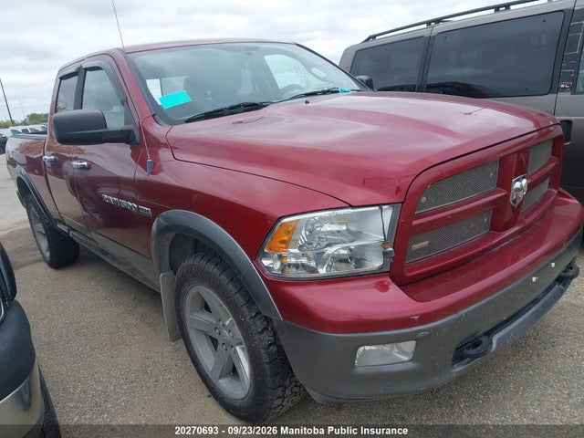 20270693 :رقم المزاد ، 1D7RV1GT2BS591704 vin ، 2011 Dodge Ram 1500 Slt Quad Cab مزاد بيع