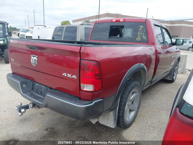 Aukcja sprzedaży 2011 Dodge Ram 1500 Slt Quad Cab, vin: 1D7RV1GT2BS591704, numer aukcji: 20270693