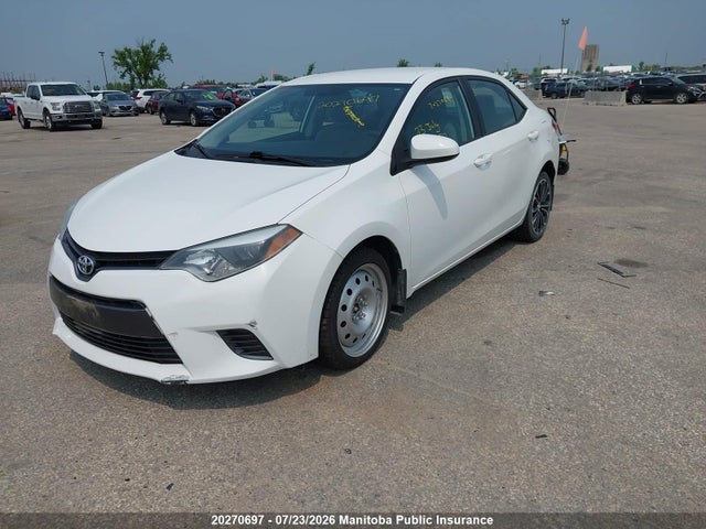 Продаж на аукціоні авто 2016 Toyota Corolla Le, vin: 2T1BURHE3GC510473, номер лоту: 20270697