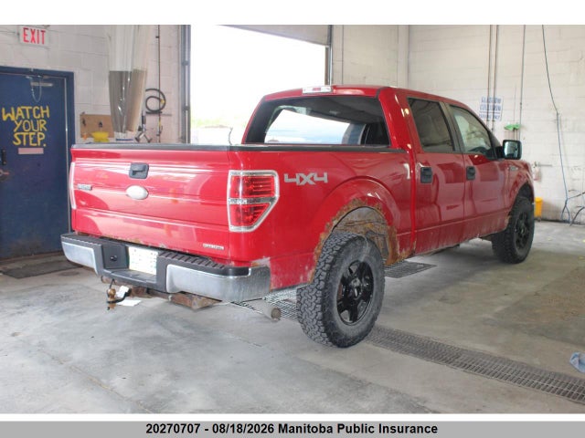 20270707 :رقم المزاد ، 1FTFW1EF4CKD40062 vin ، 2012 Ford F150 Xlt Supercrew مزاد بيع