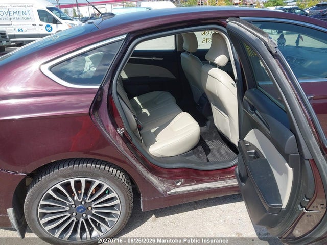 Ford Fusion Titanium 2017 3FA6P0D90HR239595 Image 8