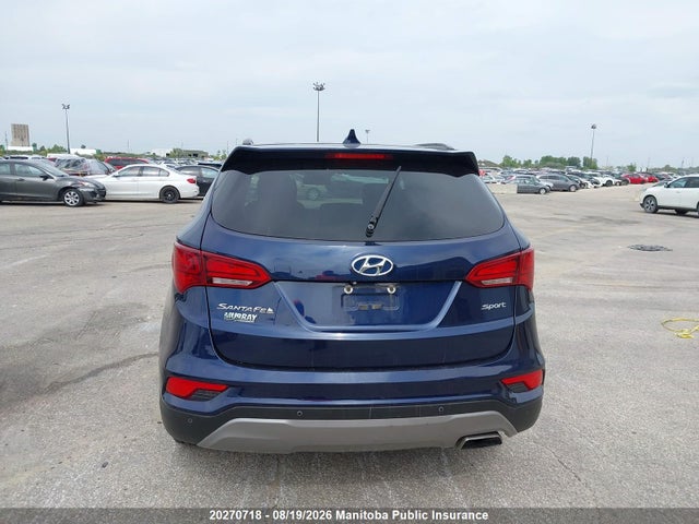 20270718 :رقم المزاد ، 5XYZU3LB9HG467207 vin ، 2017 Hyundai Santa Fe Sport مزاد بيع