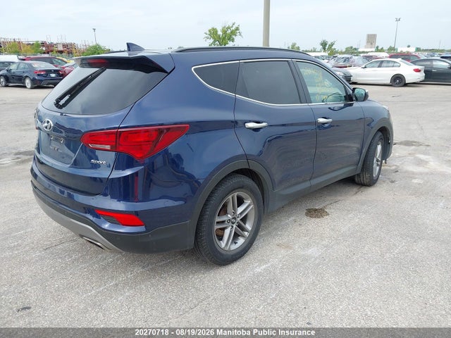 20270718 :رقم المزاد ، 5XYZU3LB9HG467207 vin ، 2017 Hyundai Santa Fe Sport مزاد بيع