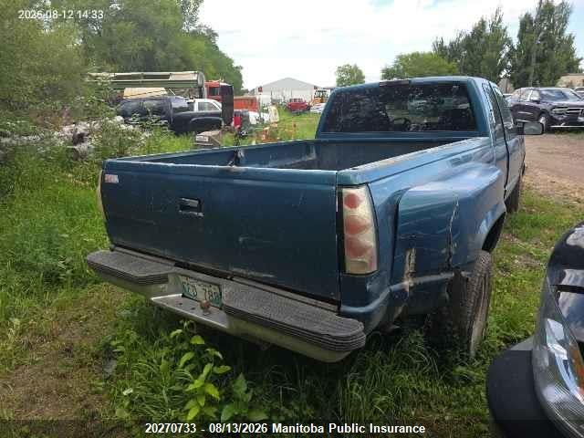 20270733 :رقم المزاد ، 1GCHC39F0VF005092 vin ، 1997 Chevrolet C/r 30/3500 4+cab مزاد بيع