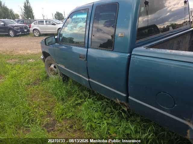 20270733 :رقم المزاد ، 1GCHC39F0VF005092 vin ، 1997 Chevrolet C/r 30/3500 4+cab مزاد بيع