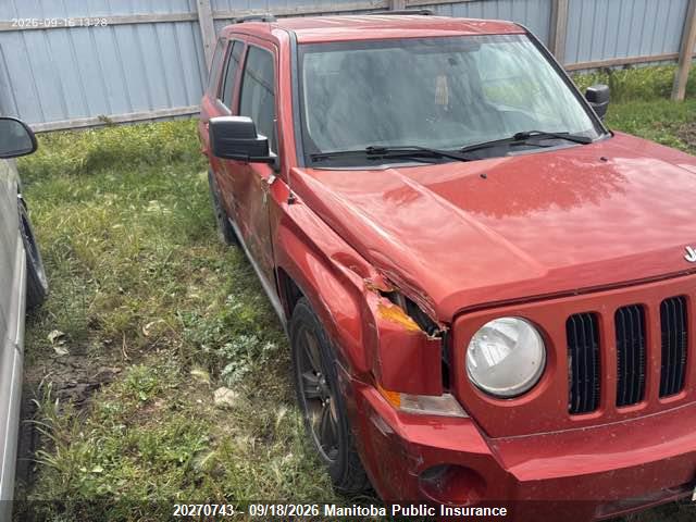Aukcja sprzedaży 2010 Jeep Patriot North, vin: 1J4NF2GB0AD631052, numer aukcji: 20270743