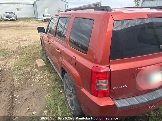 Auction sale of the 2010 Jeep Patriot North, vin: 1J4NF2GB0AD631052, lot number: 20270743