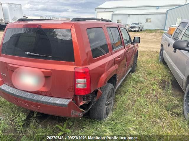 Auction sale of the 2010 Jeep Patriot North, vin: 1J4NF2GB0AD631052, lot number: 20270743