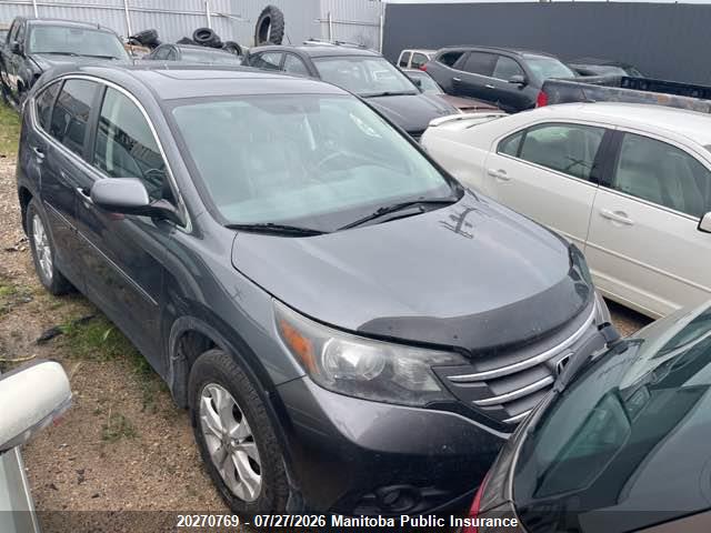 Продаж на аукціоні авто 2012 Honda Cr-v Ex-l, vin: 2HKRM4H73CH103635, номер лоту: 20270769