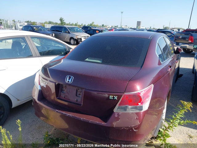 Продажа на аукционе авто 2008 Honda Accord Ex, vin: 1HGCP26798A816950, номер лота: 20270771
