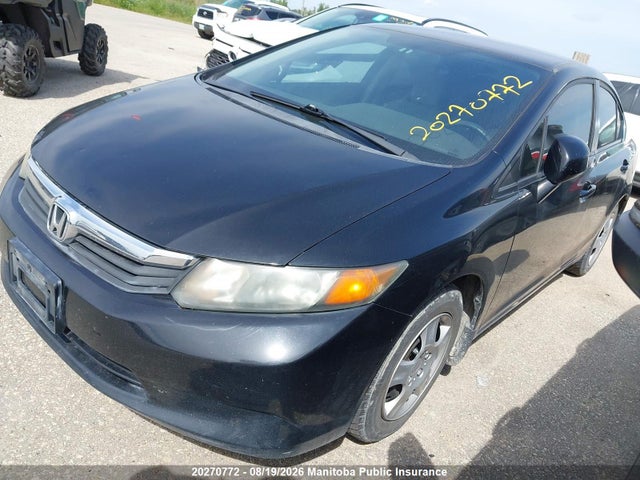 2012 Honda Civic Lx მანქანა იყიდება აუქციონზე, vin: 2HGFB2F44CH101571, აუქციონის ნომერი: 20270772