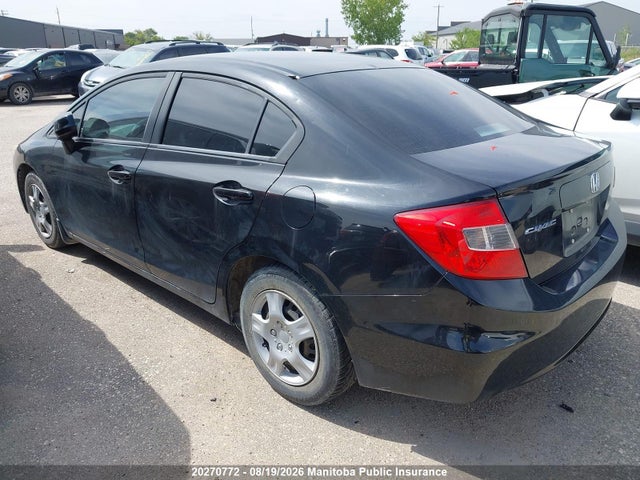 2012 Honda Civic Lx მანქანა იყიდება აუქციონზე, vin: 2HGFB2F44CH101571, აუქციონის ნომერი: 20270772