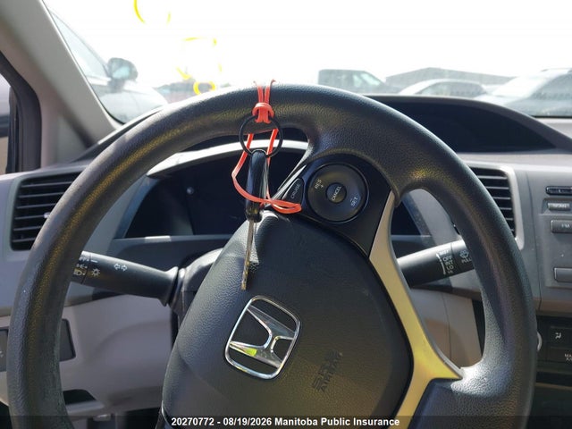 2012 Honda Civic Lx მანქანა იყიდება აუქციონზე, vin: 2HGFB2F44CH101571, აუქციონის ნომერი: 20270772