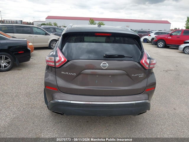 Aukcja sprzedaży 2015 Nissan Murano Platinum, vin: 5N1AZ2MH9FN222484, numer aukcji: 20270773