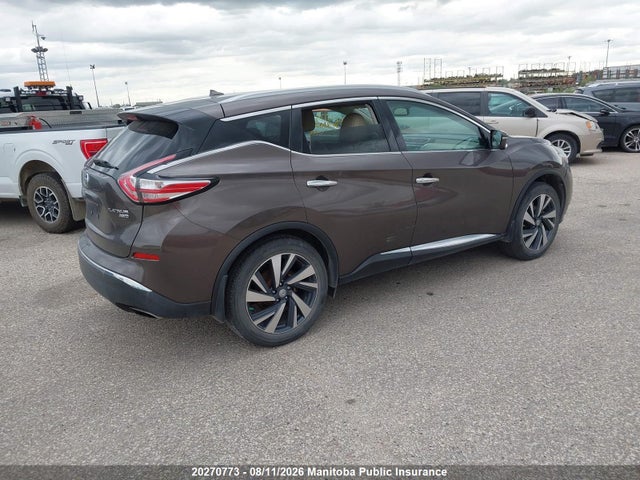 Aukcja sprzedaży 2015 Nissan Murano Platinum, vin: 5N1AZ2MH9FN222484, numer aukcji: 20270773