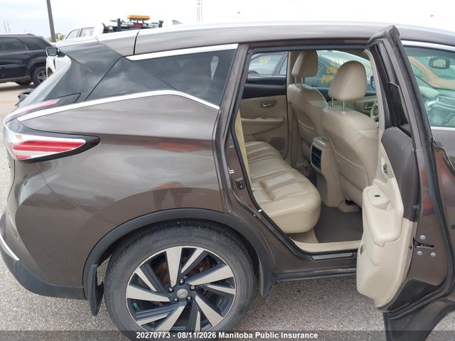 Aukcja sprzedaży 2015 Nissan Murano Platinum, vin: 5N1AZ2MH9FN222484, numer aukcji: 20270773