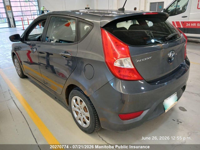 20270774 :رقم المزاد ، KMHCT5AE2CU011778 vin ، 2012 Hyundai Accent Gl مزاد بيع