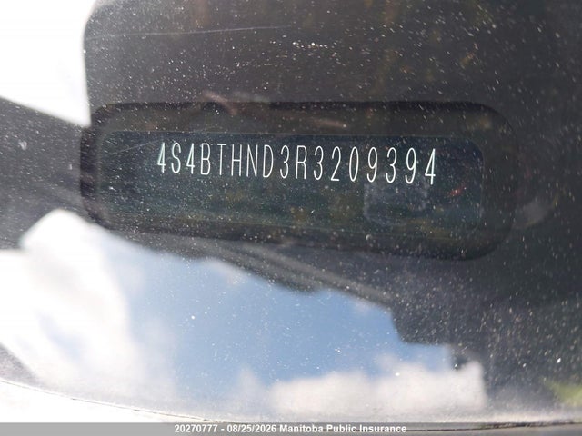 4S4BTHND3R3209394 Subaru Outback Limited Xt