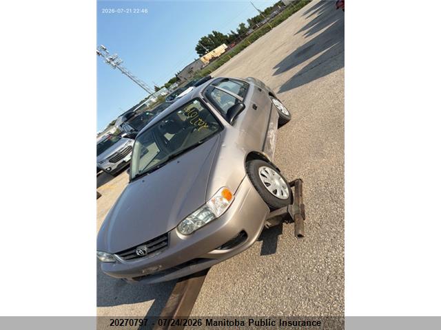 Продаж на аукціоні авто 2002 Toyota Corolla Ce, vin: 2T1BR12E72C879583, номер лоту: 20270797