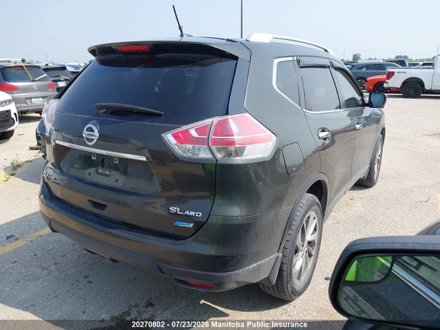 2015 Nissan Rogue Sl მანქანა იყიდება აუქციონზე, vin: 5N1AT2MV8FC877626, აუქციონის ნომერი: 20270802