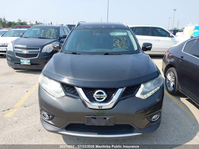 2015 Nissan Rogue Sl მანქანა იყიდება აუქციონზე, vin: 5N1AT2MV8FC877626, აუქციონის ნომერი: 20270802