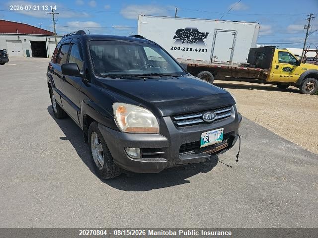Продажа на аукционе авто 2006 Kia Sportage Lx V6, vin: KNDJE723367197705, номер лота: 20270804