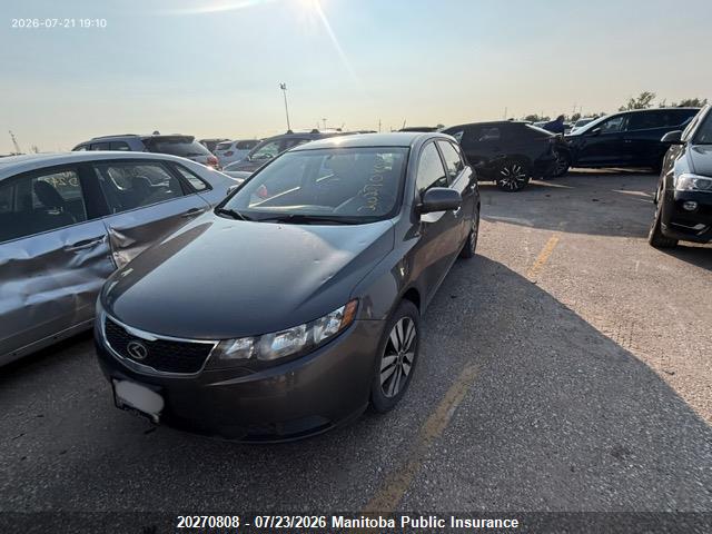 20270808 :رقم المزاد ، KNAFU5A28D5745614 vin ، 2013 Kia Forte Ex مزاد بيع