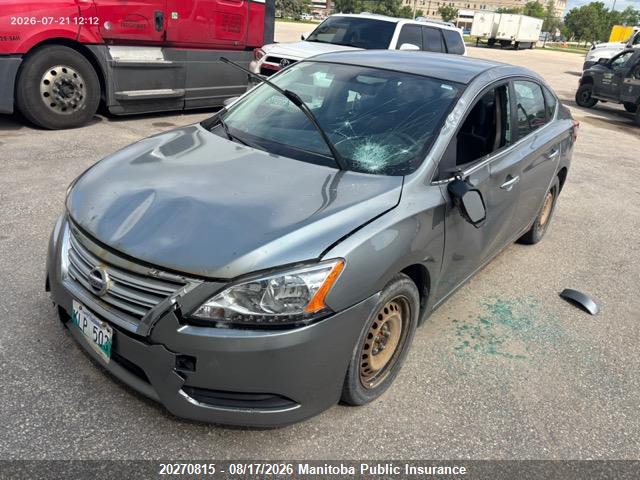 Продажа на аукционе авто 2013 Nissan Sentra 1.8 Sl, vin: 3N1AB7AP2DL742009, номер лота: 20270815