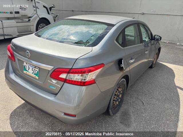 Продаж на аукціоні авто 2013 Nissan Sentra 1.8 Sl, vin: 3N1AB7AP2DL742009, номер лоту: 20270815