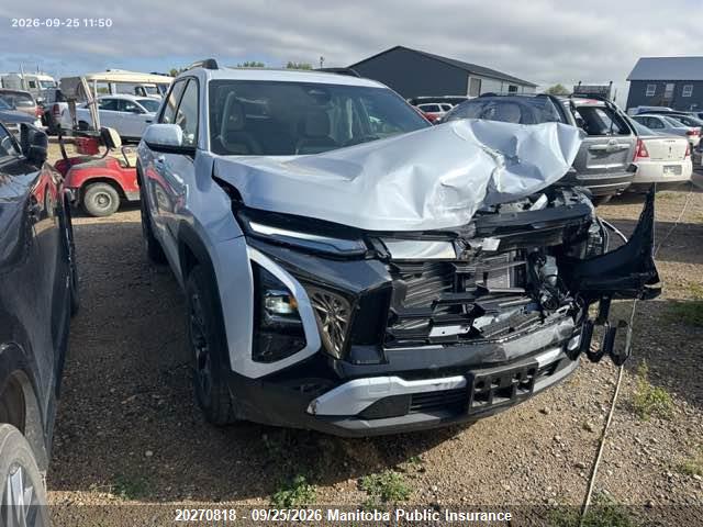 Aukcja sprzedaży 2026 Chevrolet Equinox Activ, vin: 3GNAXSEGXTL435284, numer aukcji: 20270818