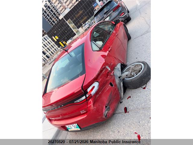 Dodge DART SXT 2014 1C3CDFBB5ED708607 Image 3